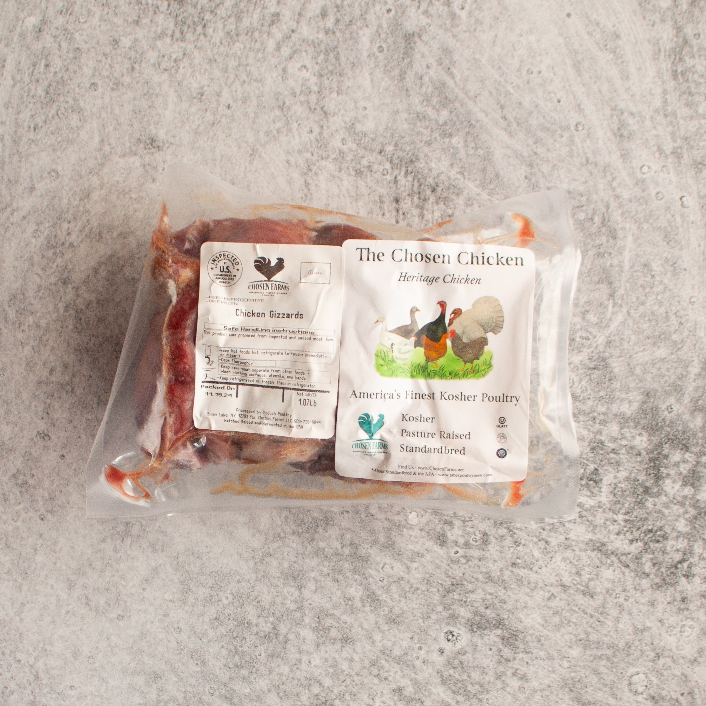 Heritage Chicken Gizzards