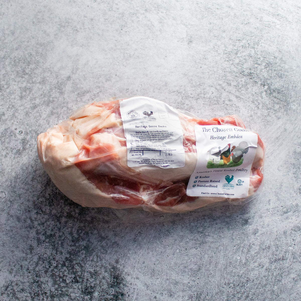 Heritage Goose Backs