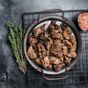 Heritage Turkey Livers (broiled)