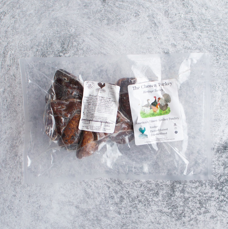 Heritage Turkey Livers (broiled)