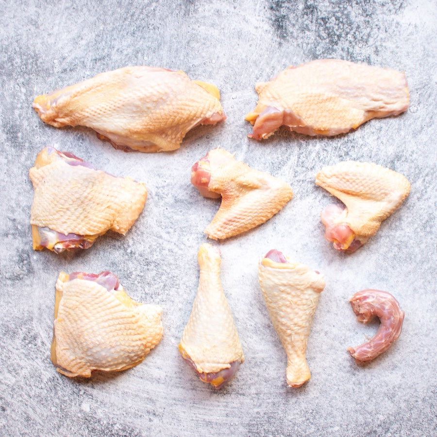 Heritage Chicken Cut in 1/8