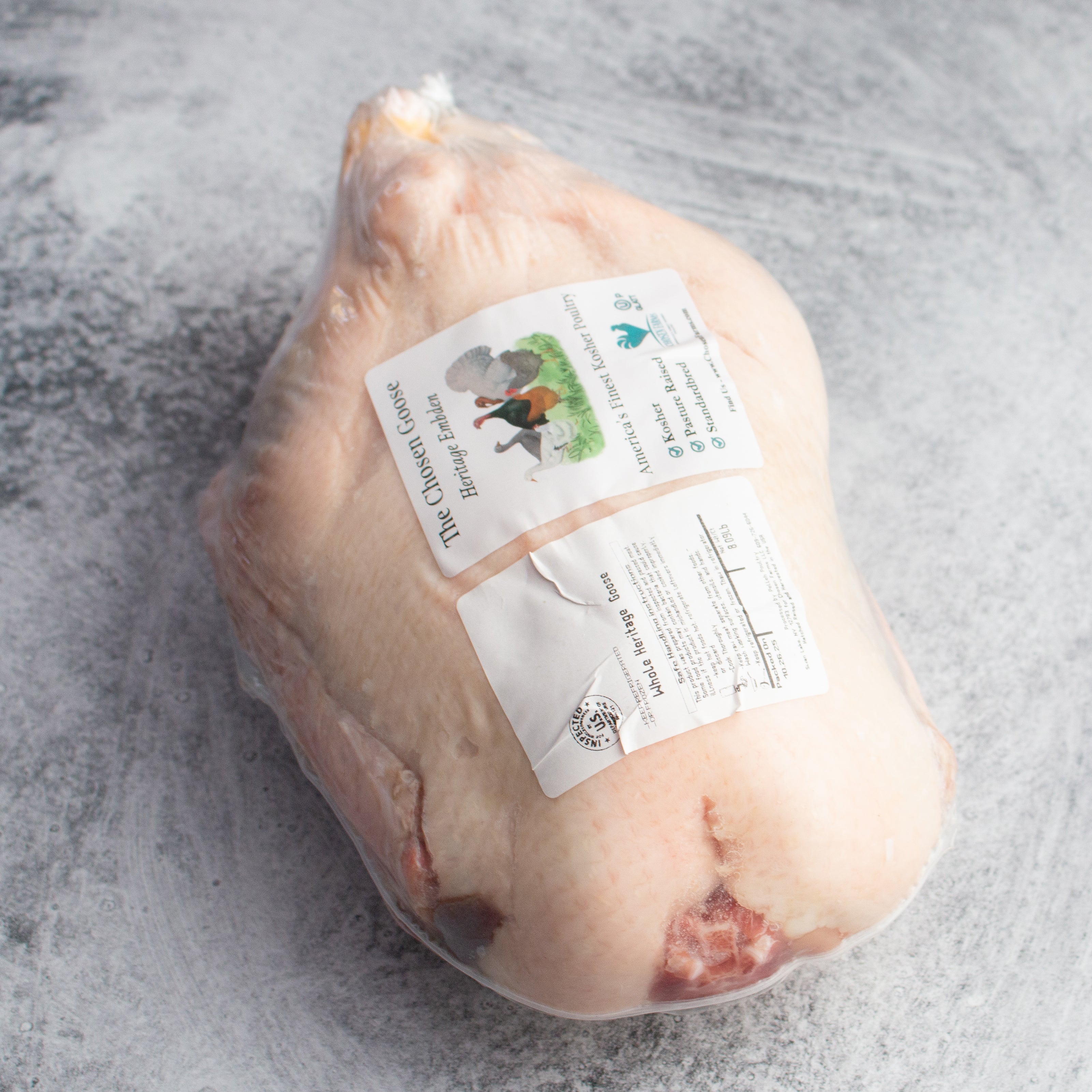 Whole Heritage Embden Goose